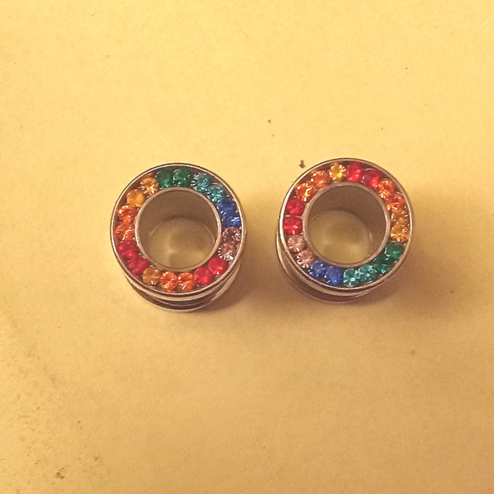 2 Pairs - Size 0 Ear Gauges